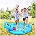 Splash Pad. Giocattolo Gonfiabile E Spruzzatore D'acqua, Gioco Divertente Per Bambini. 200cm. Design Elefante Con Tromba Spruzzatore. - Foto miniatura 2