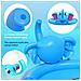 Splash Pad. Giocattolo Gonfiabile E Spruzzatore D'acqua, Gioco Divertente Per Bambini. 200cm. Design Elefante Con Tromba Spruzzatore. - Foto miniatura 3