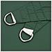 Parasole A Vela Oxford Rettangolare 2x3,5 M Verde Scuro - Foto miniatura 5