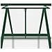 Telaio Serra con Base Verde 334x169x195 cm in Alluminio - Foto miniatura 9