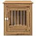 Gabbia Cani Arredamento Rovere Artigianale Legno Multistrato - Foto miniatura 4