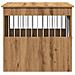 Gabbia Cani Arredamento Rovere Artigianale Legno Multistrato - Foto miniatura 6