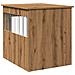 Gabbia Cani Arredamento Rovere Artigianale Legno Multistrato - Foto miniatura 7
