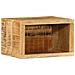 Armadio a Parete 40x30x25 cm Legno Massello di Mango Grezzo - Foto miniatura 1