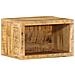 Armadio a Parete 40x30x25 cm Legno Massello di Mango Grezzo - Foto miniatura 2