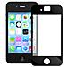 Proteggischermo Per Apple Iphone 4 S / 4 Antiriflesso, Nero - Foto miniatura 7