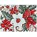 Tovaglia Centrotavola Centrino Tavolo Fantasie Natalizie Cinigliato Piazzato Made Italy 90x90 Bouquet Noel - Foto miniatura 2