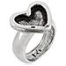 Anello ""cuore"" Placcato In Argento Sterling 925 - Foto miniatura 1