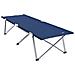 Letto da campeggio pieghevole Blu 62 x 194 x 42 cm - Foto miniatura 1
