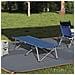 Letto da campeggio pieghevole Blu 62 x 194 x 42 cm - Foto miniatura 2