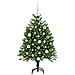Albero di Natale con 150 LED con supporto Verde 120 cm PE - Foto miniatura 3