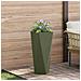 Fioriera Verde oliva 30 x 30 x 75 cm Acciaio - Foto miniatura 2