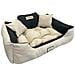 75x65 cm KINGDOG Cuccia per cani impermeabile personalizzabile Beige - Foto miniatura 2