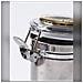 Grande Contenitore Umidificatore Per Tabacco In Acciaio Inossidabile Con Igrometro - Mantiene L'umidità Ottimale - Foto miniatura 4