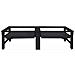 Pedestallo per Lavatrice 2 pcs Nero 124,5 x 61,5 x 32,5 cm - Foto miniatura 3