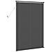 Tenda Veneziana Regolabile Grigio Argento 150 x 100 cm PVC - Foto miniatura 6