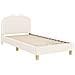 Struttura letto bambini con testata Crema 90 x 200 cm - Foto miniatura 4