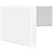 Scrivania a parete Bianco 100 x 45 x 30 cm Legno multistrato - Foto miniatura 9
