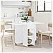 Tavolo da Pranzo 115 x 70 x 75 cm Legno ingegnerizzato Bianco - Foto miniatura 2
