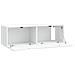 Mobile Porta TV da Muro Bianco 98 x 31 x 30 cm - Foto miniatura 5