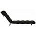 Cuscino per Lettino VIANEN 100% Poliestere Nero 200 x 50 x 8 cm - Foto miniatura 4