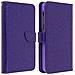 Custodia A Libro Universale Smartphone 6 Portacarte Viola Taglia 3xl - Foto miniatura 3