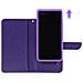 Custodia A Libro Universale Smartphone 6 Portacarte Viola Taglia 3xl - Foto miniatura 9