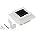Lampade Solari Da Esterni 6 Pz A Led Quadrate 12 Cm Bianco - Foto miniatura 6