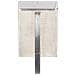 Scrivania Aviator Argento 112x50x76 Cm Metallo - Foto miniatura 5