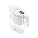 815485-A Filtraggio acqua Caraffa filtrante 2,6 L Trasparente, Bianco - Foto miniatura 3