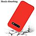 Custodia Compatibile Con Samsung Galaxy S10 Plus In Liquid Rosso - Coperchio Protettivo In Silicone Tpu Flessibile - Foto miniatura 6