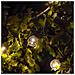 Lumijardin Ghirlanda 20 Lampadine A Led - Bianco Caldo - Partito Clearable - Foto miniatura 3