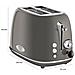 Ta 1193 Tostapane A Fessura Larga 2 Fette Design Vintage 3 Funzioni 6 Livelli Tostatura 800w - Foto miniatura 7