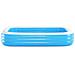 Piscina Gonfiabile Rettangolare Family 305x183x56cm 3 Anelli Bordi - Foto miniatura 4