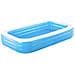 Piscina Gonfiabile Rettangolare Family 305x183x56cm 3 Anelli Bordi - Foto miniatura 1