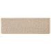 Tappeti Autoadesivi Scale Aspetto Sisal 15 pz 65x21x4 cm Crema - Foto miniatura 4