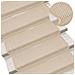 Tappeti Autoadesivi Scale Aspetto Sisal 15 pz 65x21x4 cm Crema - Foto miniatura 6
