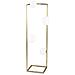 Lampada Angolo In Ottone - L 300 X H 1180 X P 300 Mm - Foto miniatura 1