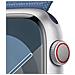 Watch Series 9 GPS + Cellular Cassa 45mm in Alluminio Argento con Cinturino Sport Loop Blu Inverno - Foto miniatura 3