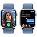 Watch Series 9 GPS + Cellular Cassa 45mm in Alluminio Argento con Cinturino Sport Loop Blu Inverno - Foto miniatura 4