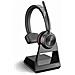 Poly Savi 7210 Auricolare Wireless A Padiglione Ufficio Nero - Foto miniatura 1