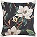 Cuscino Decorativo Zahriye 45 X 45 Cm Floreale Nero - Foto miniatura 3