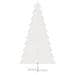 Albero Di Natale Decorativo Bianco 180cm Legno Massello Di Pino - Foto miniatura 3