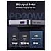 10000mAh Mini Powerbank Wireless 20W with MagSafe grey - Foto miniatura 9