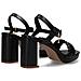 Lewy Sandals Sandali Sintetico Scarpe Donna Nero Eu 41, Mity1605341w 1000 - Foto miniatura 3