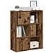 Libreria Legno Vecchio 60x24x76,5 Cm In Legno Multistrato - Foto miniatura 1