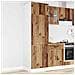 Armadio Da Cucina Kalmar Legno Vecchio In Legno Multistrato - Foto miniatura 1