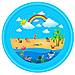 Splash Pad. Giocattolo Gonfiabile Con Sprinkler D'acqua Per Giocare. 170 Cm. - Foto miniatura 2