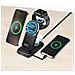 PA0292 Caricabatterie per dispositivi mobili Auricolare, Smartphone, Orologio intelligente Nero dC Carica wireless Ricarica rapida Interno - Foto miniatura 2