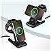 PA0292 Caricabatterie per dispositivi mobili Auricolare, Smartphone, Orologio intelligente Nero dC Carica wireless Ricarica rapida Interno - Foto miniatura 3